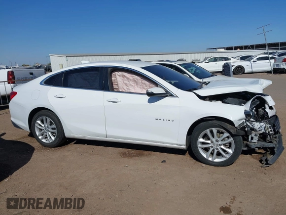 2018 Chevrolet Malibu LT with VIN 1G1ZD5ST7JF139548, listed as a IAAI auction lot 41721277 with 167,552 mi miles. Bid and sale history available at carsss.com. Image 13.