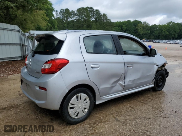 2018 Mitsubishi Mirage ES z VIN ML32A3HJ0JH006245, wystawiony jako Copart lot #54308325 z przebiegiem 101 116 mil mil oraz Czysty tytuł • Clean title. Historia ofert i sprzedaży dostępna na DreamBid. Obrazek 3.