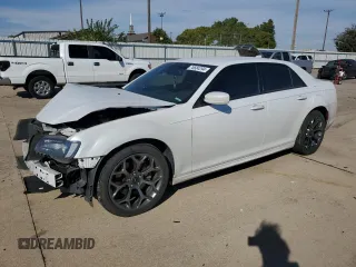 2015 Chrysler 300 with VIN 2C3CCABT8FH743452, listed as a Copart auction lot 76684294 with Not Provided miles and Salvage Title. Bid and sale history available at carsss.com. Image 1.
