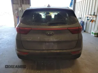 2019 Kia Sportage EX with VIN KNDPNCAC3K7504952, listed as a Copart auction lot 49493115 with 177,623 mi miles and Salvage title. Bid and sale history available at DreamBid. Image 6.