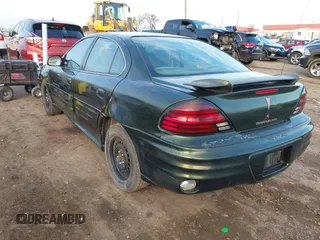 2000 Pontiac Grand Am SE1 with VIN 1G2NF52T8YC542941, listed as a IAAI auction lot 41225598 with 338,737 mi miles. Bid and sale history available at carsss.com. Image 3.