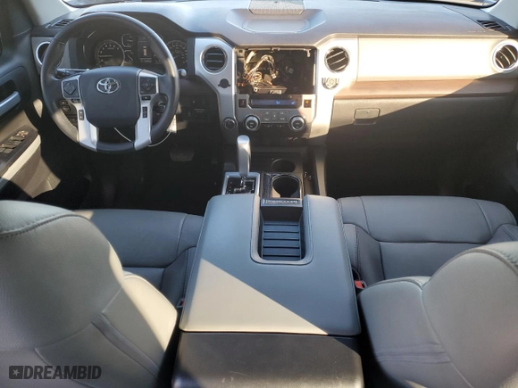 2019 Toyota Tundra 4WD SR5 with VIN 5TFHY5F13KX857755, listed as a Copart auction lot 87726195 with 47,630 mi miles and Salvage Title. Bid and sale history available at carsss.com. Image 8.