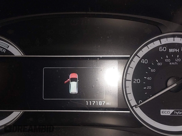 2019 Kia Niro Touring with VIN KNDCE3LC3K5216257, listed as a IAAI auction lot 41760534 with 117,187 mi miles. Bid and sale history available at carsss.com. Image 15.