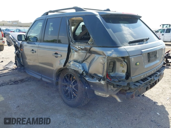 2008 Land Rover Range Rover Sport HSE with VIN SALSK254X8A127427, listed as a IAAI auction lot 42030215 with 138,840 mi miles and . Bid and sale history available at DreamBid. Image 3.