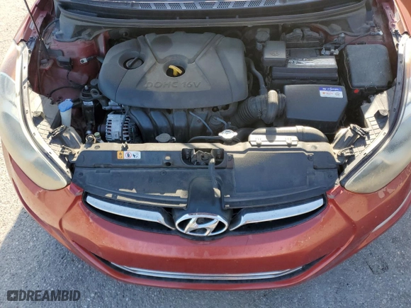 2013 Hyundai Elantra Limited with VIN KMHDH4AE3DU736663, listed as a Copart auction lot 52416785 with 193,573 mi miles and Clean Title. Bid and sale history available at carsss.com. Image 11.