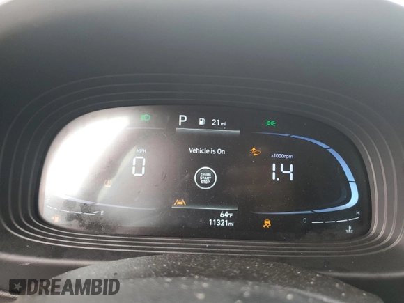 2024 Hyundai Venue Limited with VIN KMHRC8A35RU336797, listed as a Copart auction lot 42943775 with 11,321 mi miles and Non Repairable. Bid and sale history available at DreamBid. Image 9.