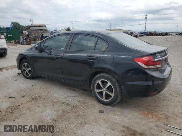 2015 Honda Civic SE z VIN 19XFB2F76FE082210, wystawiony jako Copart lot #57762515 z przebiegiem Nie podano mil oraz Szkoda całkowita • Salvage title. Historia ofert i sprzedaży dostępna na DreamBid. Obrazek 2.