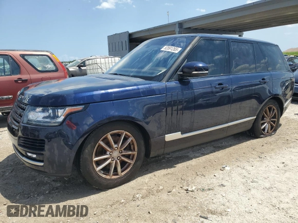2016 Land Rover Range Rover z VIN SALGR2PF2GA320010, wystawiony jako Copart lot #52891265 z przebiegiem 111 827 mil mil oraz Czysty tytuł • Clean title. Historia ofert i sprzedaży dostępna na DreamBid. Obrazek 1.