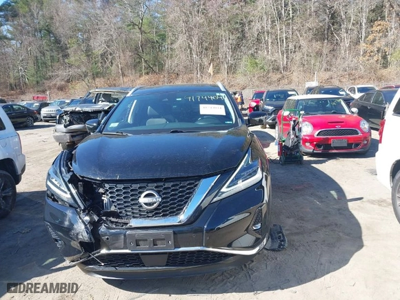 2023 Nissan Murano Platinum with VIN 5N1AZ2DS4PC102990, listed as a IAAI auction lot 41744044 with 18,007 mi miles. Bid and sale history available at carsss.com. Image 12.