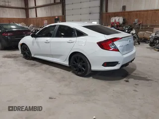 2020 Honda Civic Sedan Sport with VIN 2HGFC2F85LH600878, listed as a IAAI auction lot 41674600 with 30,143 mi miles. Bid and sale history available at carsss.com. Image 3.