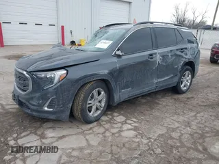 2019 GMC Terrain SLE with VIN 3GKALMEV9KL318796, listed as a IAAI auction lot 41708377 with 106,968 mi miles and . Bid and sale history available at DreamBid. Image 18.