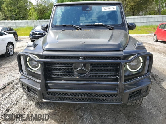 2021 Mercedes-Benz G 550 with VIN W1NYC6BJ8MX415172, listed as a Copart auction lot 50582624 with 14,458 mi miles and Salvage Title. Bid and sale history available at DreamBid. Image 5.