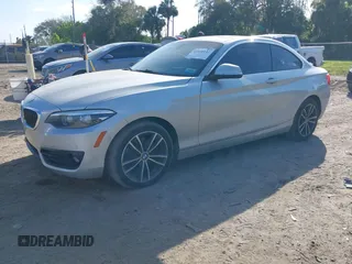 2018 BMW 2 Series 230i with VIN WBA2J1C50JVD09863, listed as a IAAI auction lot 41640142 with 110,432 mi miles. Bid and sale history available at carsss.com. Image 17.
