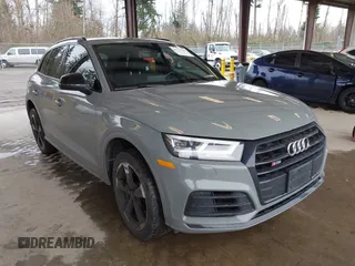 2019 Audi SQ5 Premium Plus z VIN WA1B4AFY0K2088663, wystawiony jako IAAI lot #41774786 z przebiegiem 53 917 mil mil oraz . Historia ofert i sprzedaży dostępna na DreamBid. Obrazek 1.