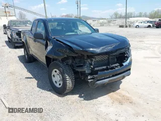 2018 Chevrolet Colorado 4WD Work Truck with VIN 1GCHTBEN7J1133294, listed as a IAAI auction lot 42040660 with 53,748 mi miles. Bid and sale history available at carsss.com. Image 1.