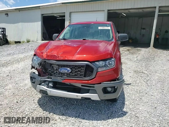 2019 Ford Ranger XL z VIN 1FTER4FH9KLA58111, wystawiony jako Copart lot #57886775 z przebiegiem 62 114 mil mil oraz Szkoda całkowita • Salvage title. Historia ofert i sprzedaży dostępna na DreamBid. Obrazek 14.