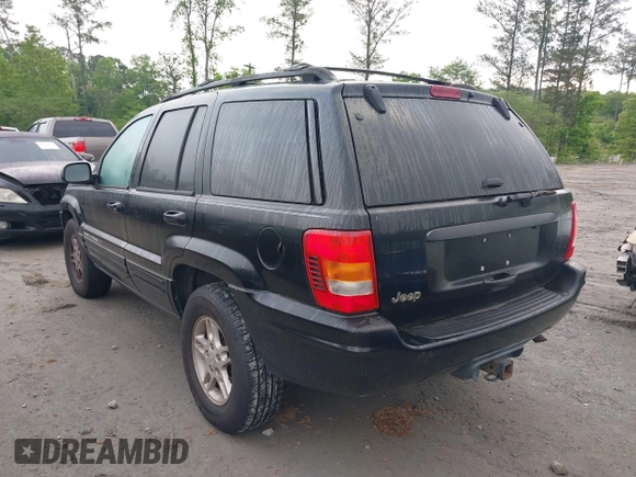 2000 Jeep Grand Cherokee Laredo with VIN 1J4G258S0YC182928, listed as a IAAI auction lot 42113376 with 259,882 mi miles and . Bid and sale history available at DreamBid. Image 3.