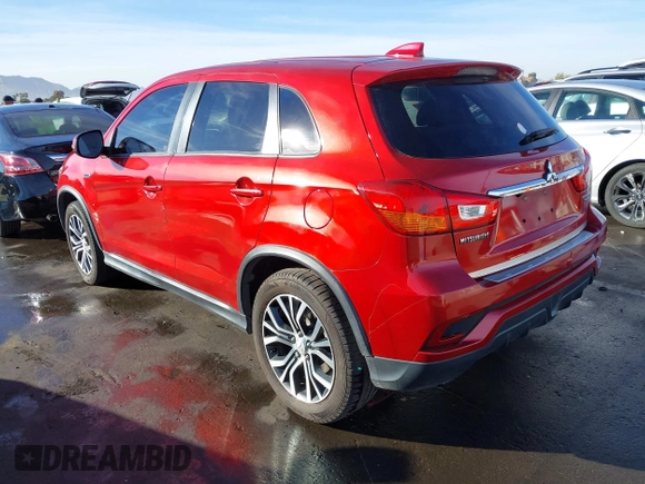 2018 Mitsubishi Outlander Sport ES 2.0 with VIN JA4AP3AU9JU026023, listed as a IAAI auction lot 40792379 with 147,749 mi miles. Bid and sale history available at carsss.com. Image 3.