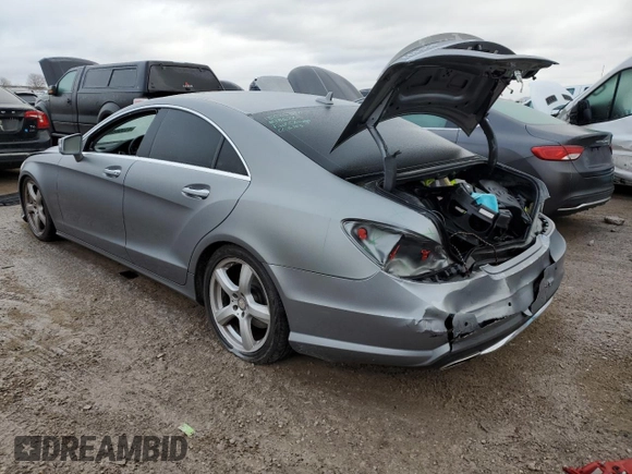 2013 Mercedes-Benz CLS-Class CLS 550 with VIN WDDLJ9BBXDA064856, listed as a Copart auction lot 41506485 with 106,426 mi miles and Salvage Title. Bid and sale history available at carsss.com. Image 2.