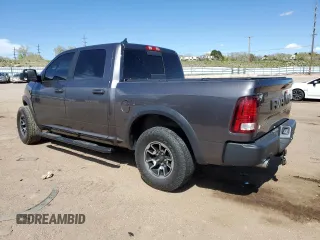 2017 Ram 1500 Rebel with VIN 1C6RR7YTXHS573922, listed as a Copart auction lot 55161855 with 53,516 mi miles and Salvage title. Bid and sale history available at DreamBid. Image 2.