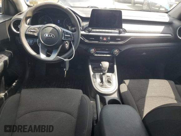 2019 Kia Forte LXS with VIN 3KPF24AD4KE107057, listed as a Copart auction lot 61858535 with 54,807 mi miles and Salvage title. Bid and sale history available at DreamBid. Image 8.