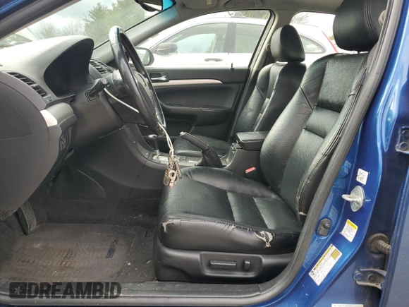 2004 Acura TSX with VIN JH4CL96804C005546, listed as a Copart auction lot 50717235 with 274,971 mi miles and Salvage title. Bid and sale history available at DreamBid. Image 7.
