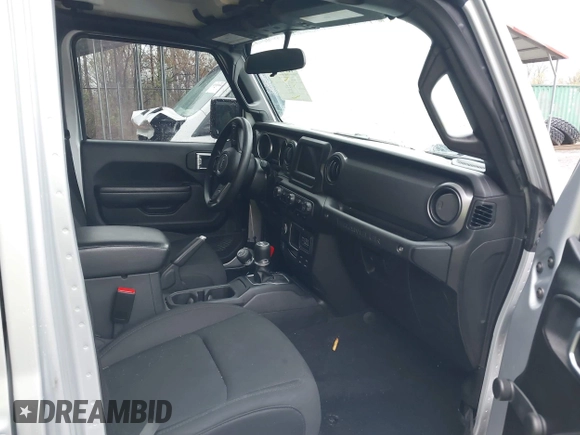 2022 Jeep Wrangler Unlimited Willys Sport with VIN 1C4HJXDM9NW272685, listed as a IAAI auction lot 41948921 with Not provided miles and . Bid and sale history available at DreamBid. Image 5.