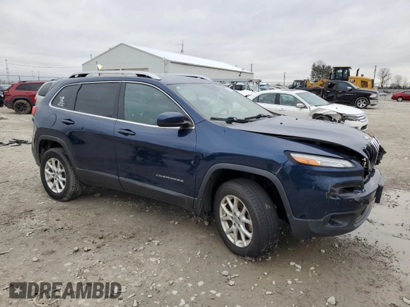 2018 Jeep Cherokee Latitude Plus with VIN 1C4PJMLB9JD521650, listed as a Copart auction lot 80287484 with 131,976 mi miles and Non Repairable. Bid and sale history available at DreamBid. Image 4.