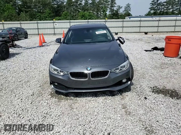 2015 BMW 4 Series 428i with VIN WBA3N7C51FK225309, listed as a Copart auction lot 55504705 with 80,834 mi miles and Salvage title. Bid and sale history available at DreamBid. Image 14.