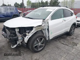 2022 Honda HR-V EX with VIN 3CZRU6H58NM722684, listed as a IAAI auction lot 41893049 with 18,346 mi miles. Bid and sale history available at carsss.com. Image 18.