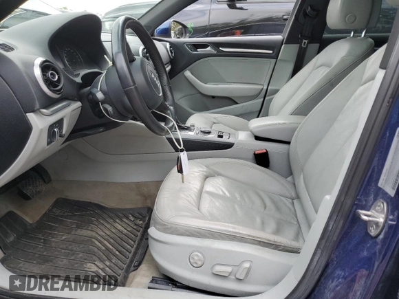 2015 Audi A3 1.8T Premium with VIN WAUACGFF1F1028311, listed as a Copart auction lot 47145025 with 113,492 mi miles and Non Repairable. Bid and sale history available at carsss.com. Image 7.
