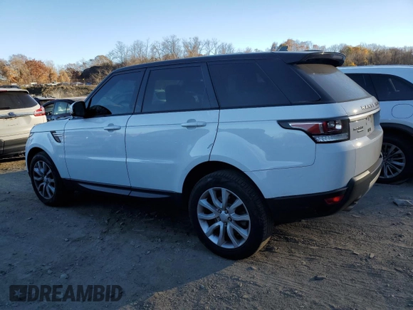 2016 Land Rover Range Rover Sport V6 HSE with VIN SALWR2VF6GA561700, listed as a Copart auction lot 78810774 with 85,414 mi miles and Non Repairable. Bid and sale history available at carsss.com. Image 2.