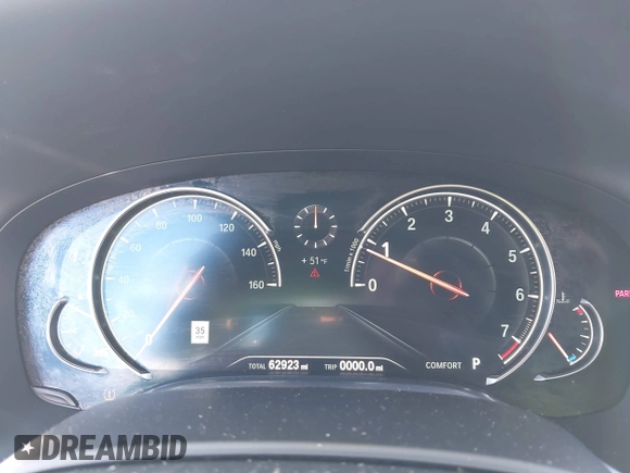 2017 BMW 7 Series 750i with VIN WBA7F0C34HGM21738, listed as a IAAI auction lot 41772933 with 62,923 mi miles and . Bid and sale history available at DreamBid. Image 7.