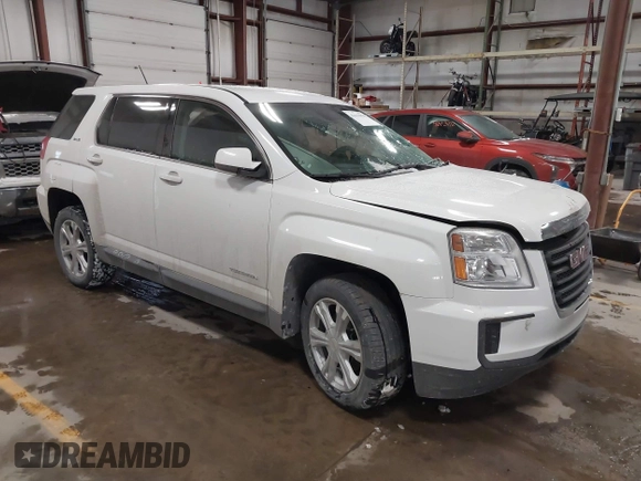 2017 GMC Terrain SLE with VIN 2GKFLSEK3H6230310, listed as a IAAI auction lot 41615878 with 73,660 mi miles. Bid and sale history available at carsss.com. Image 1.