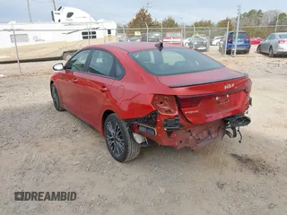 2023 Kia Forte GT-Line with VIN 3KPF54AD3PE652973, listed as a IAAI auction lot 41711582 with 30,457 mi miles. Bid and sale history available at carsss.com. Image 3.