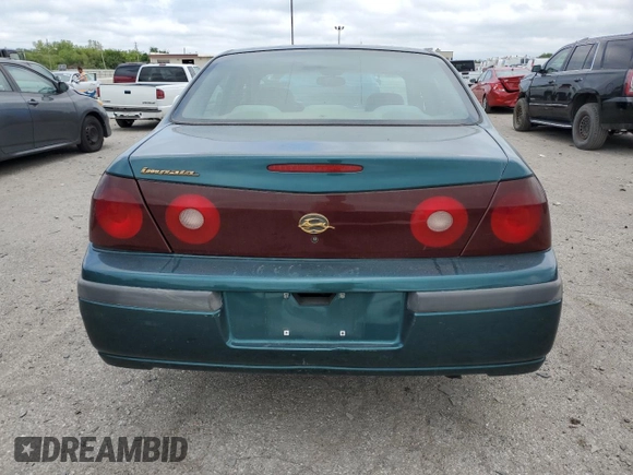 2000 Chevrolet Impala z VIN 2G1WF55K2Y9106248, wystawiony jako Copart lot #66065354 z przebiegiem 102 942 mil mil oraz Czysty tytuł • Clean title. Historia ofert i sprzedaży dostępna na DreamBid. Obrazek 6.
