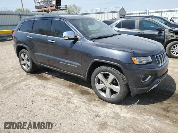 2014 Jeep Grand Cherokee Limited with VIN 1C4RJFBG4EC265947, listed as a Copart auction lot 52448155 with 127,700 mi miles and Salvage title. Bid and sale history available at DreamBid. Image 4.