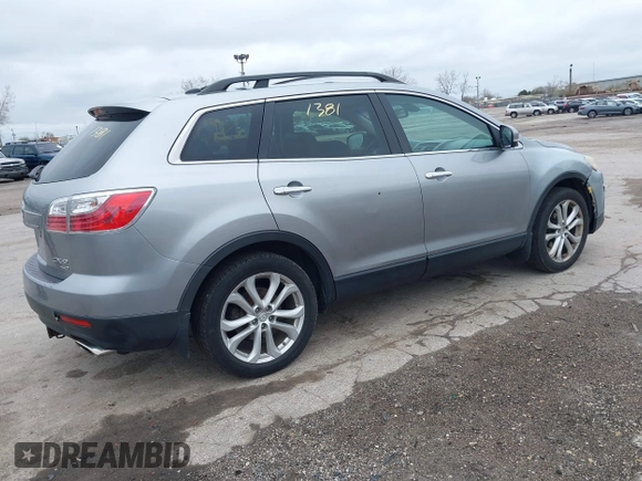 2011 Mazda CX-9 Grand Touring with VIN JM3TB3DA9B0316194, listed as a IAAI auction lot 42091381 with 164,198 mi miles. Bid and sale history available at carsss.com. Image 4.