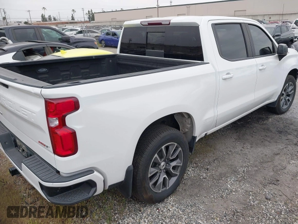 2021 Chevrolet Silverado 1500 RST with VIN 3GCUYEET6MG194383, listed as a IAAI auction lot 42000451 with 145,704 mi miles. Bid and sale history available at carsss.com. Image 4.