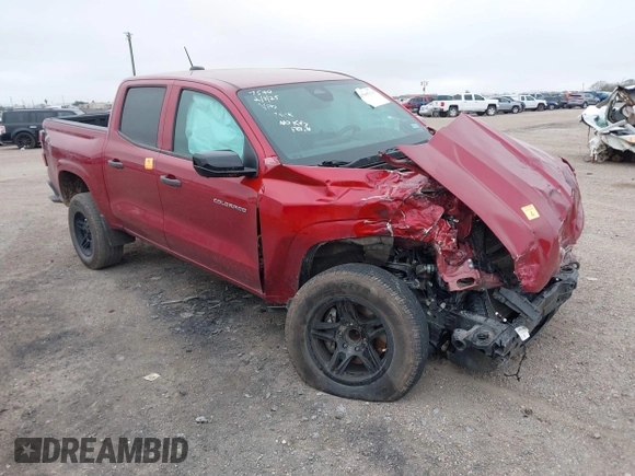 2023 Chevrolet Colorado 2WD Work Truck с VIN 1GCGSBEC1P1141557, выставлен на аукционе IAAI как лот 41505314 с пробегом Не указан миль и . История ставок и продаж доступна на DreamBid. Изображение 1.