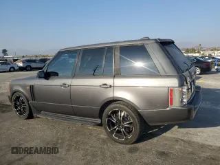 2005 Land Rover Range Rover with VIN SALMF11405A195650, listed as a Copart auction lot 76313284 with 169,966 mi miles and Salvage title. Bid and sale history available at DreamBid. Image 2.