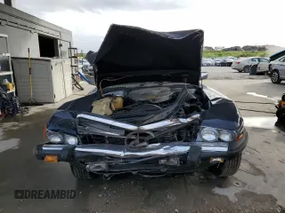 1983 Mercedes-Benz 380 SL with VIN WDBBA45A9DB026619, listed as a Copart auction lot 81116374 with 88,009 mi miles and Salvage Title. Bid and sale history available at carsss.com. Image 5.
