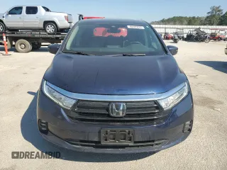 2022 Honda Odyssey EX-L with VIN 5FNRL6H73NB021145, listed as a Copart auction lot 46609265 with 31,493 mi miles and Salvage Title. Bid and sale history available at DreamBid. Image 5.