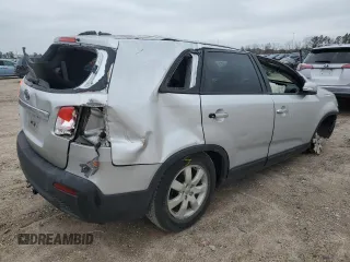 2013 Kia Sorento LX with VIN 5XYKT4A27DG422676, listed as a Copart auction lot 46057525 with 93,486 mi miles and Non Repairable. Bid and sale history available at carsss.com. Image 3.