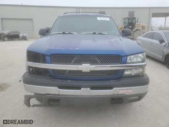2003 Chevrolet Avalanche with VIN 3GNEC13T33G322325, listed as a Copart auction lot 44791275 with 228,856 mi miles and Salvage Title. Bid and sale history available at carsss.com. Image 5.