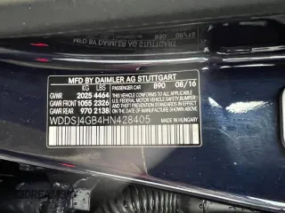 2017 Mercedes-Benz CLA 250 with VIN WDDSJ4GB4HN428405, listed as a Copart auction lot 76147663 with 57,097 mi miles and . Bid and sale history available at DreamBid. Image 10.