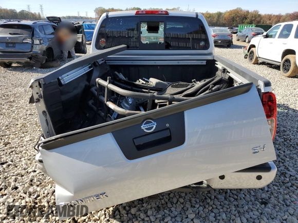 2020 Nissan Frontier SV with VIN 1N6ED0EA7LN722081, listed as a Copart auction lot 82192264 with 5,329 mi miles and Salvage title. Bid and sale history available at DreamBid. Image 6.
