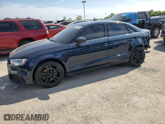 2017 Audi A3 Sedan Premium Plus with VIN WAUJ8GFF5H1058660, listed as a Copart auction lot 70348483 with 82,094 mi miles. Bid and sale history available at carsss.com. Image 1.
