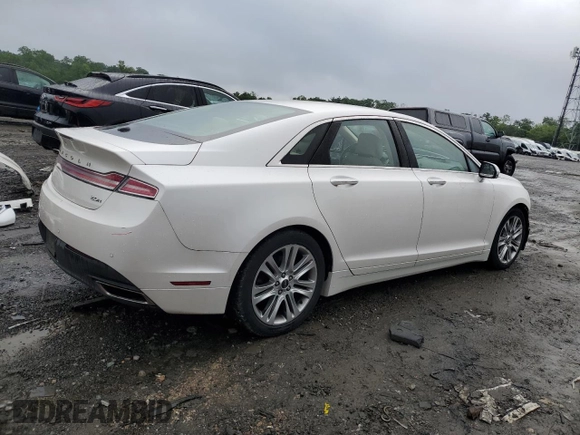 2015 Lincoln MKZ Hybrid with VIN 3LN6L2LUXFR609516, listed as a Copart auction lot 57986625 with 110,268 mi miles and Salvage title. Bid and sale history available at DreamBid. Image 3.