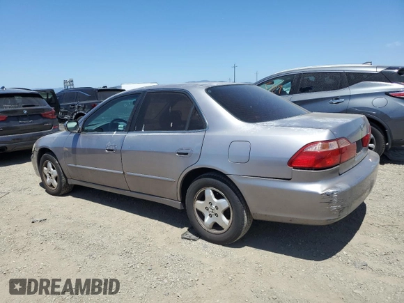 2000 Honda Accord EX with VIN 1HGCG1654YA059755, listed as a Copart auction lot 59003345 with 160,309 mi miles and Salvage title. Bid and sale history available at DreamBid. Image 2.